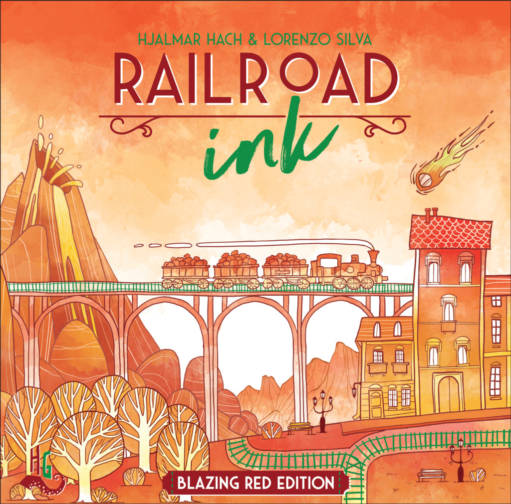 Railroad Ink: Blazing Red Edition cover image