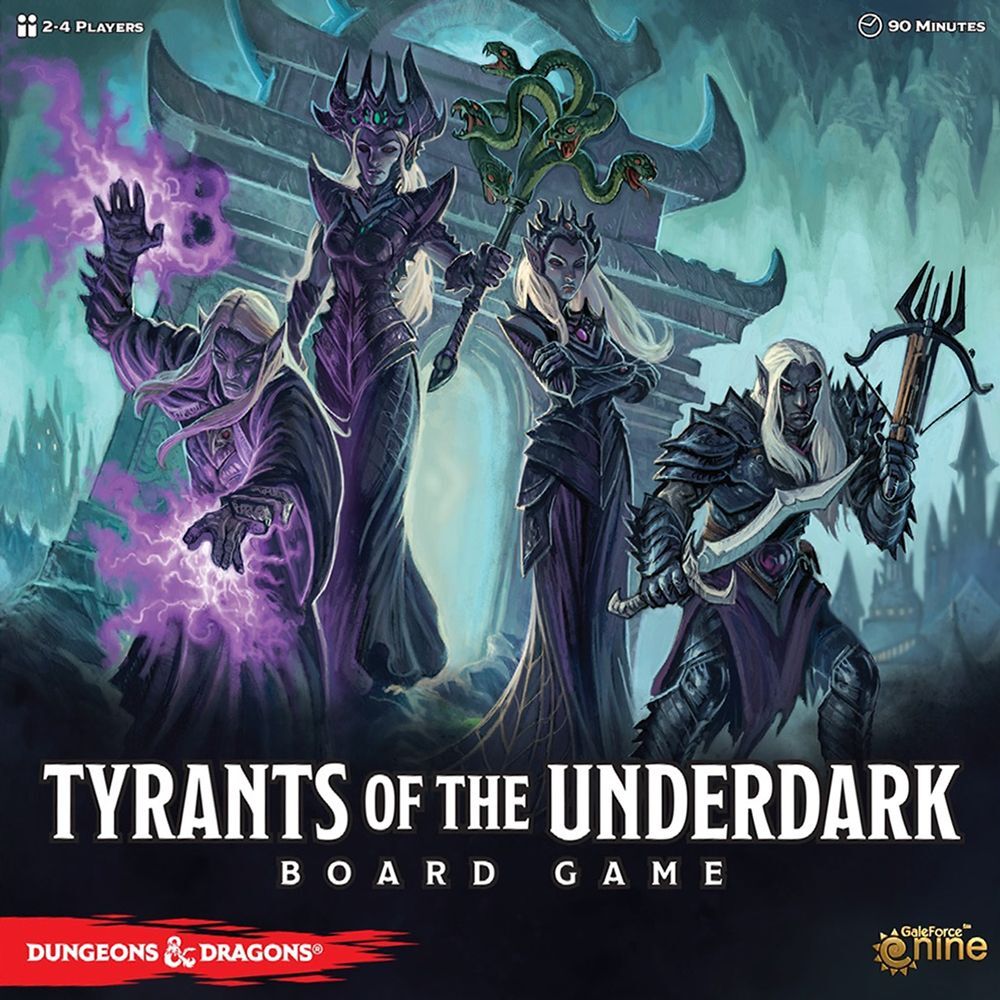 Tyrants of the Underdark: Board Game cover image